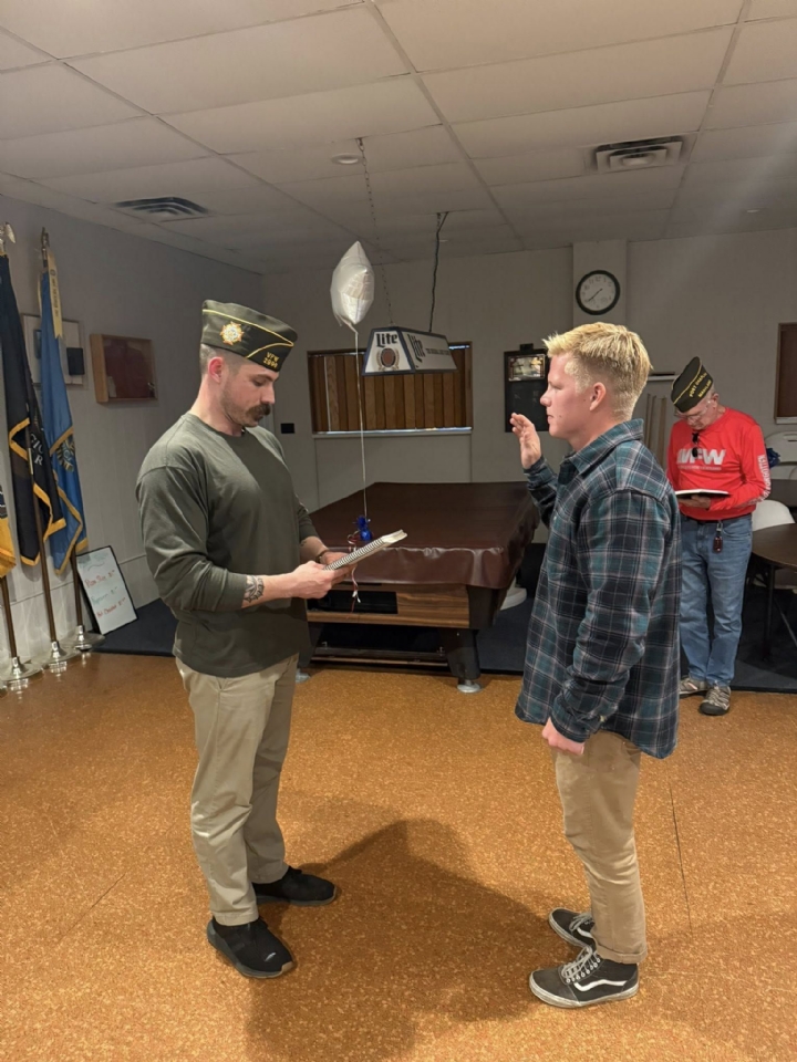 Swearin in of New Commander