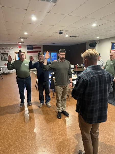 swearing in new officers